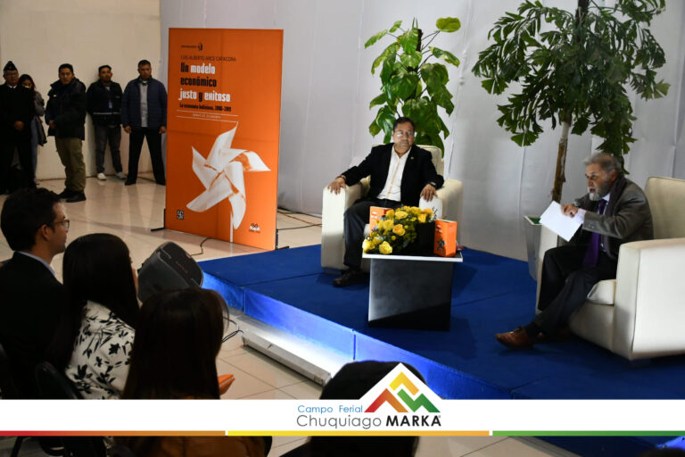 Presentación del libro «Un de modelo económica justo y exitoso. La economía boliviana, 2006 – 2019»