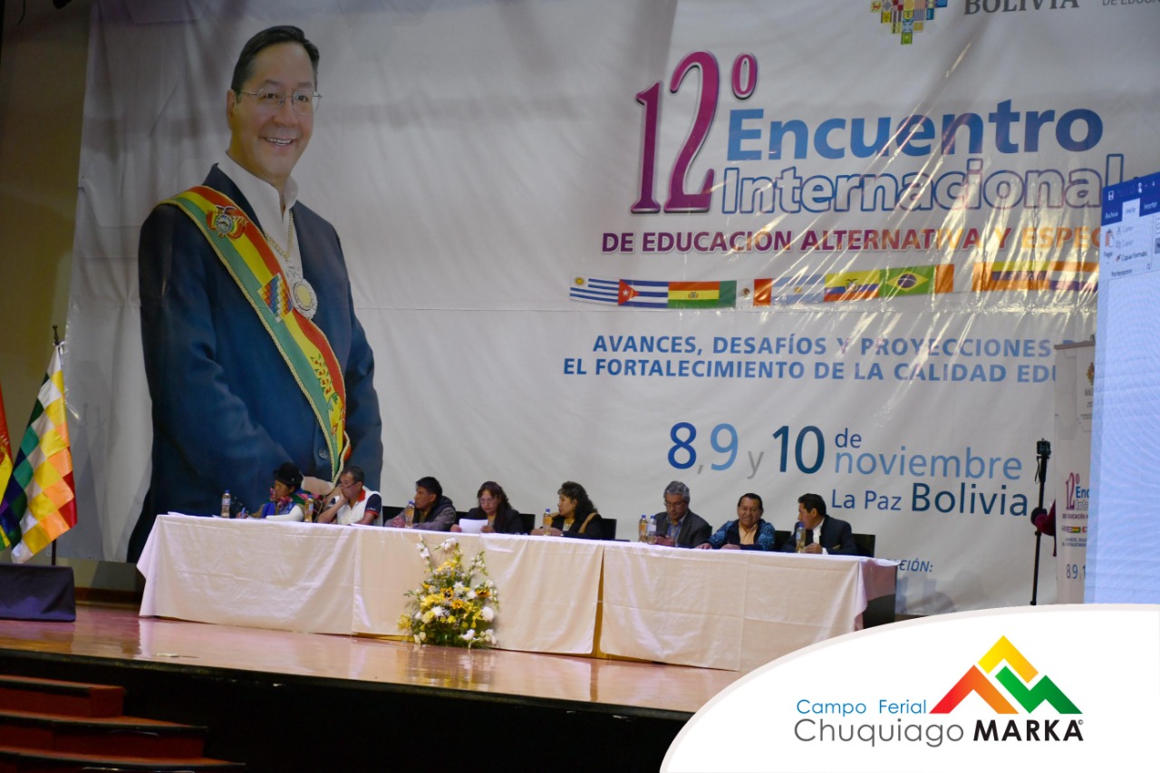 12avo Encuentro Internacional de Educación Alternativa y Especial del Viceministerio de Educación Alternativa y Especial