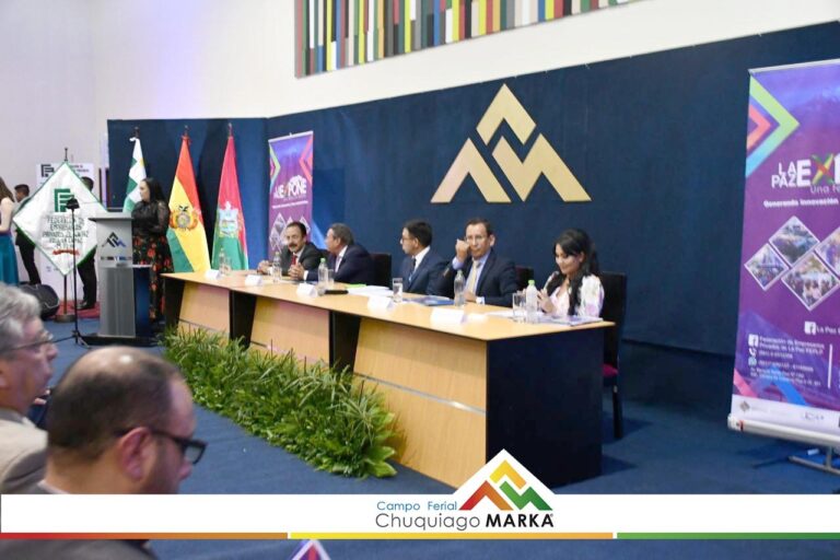LANZAMIENTO OFICIAL FERIA MULTISECTORIAL LA PAZ EXPONE 2023
